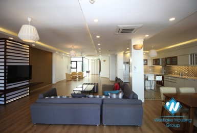 A big size apartment with 4 bedrooms on To Ngoc Van st, Tay Ho District 